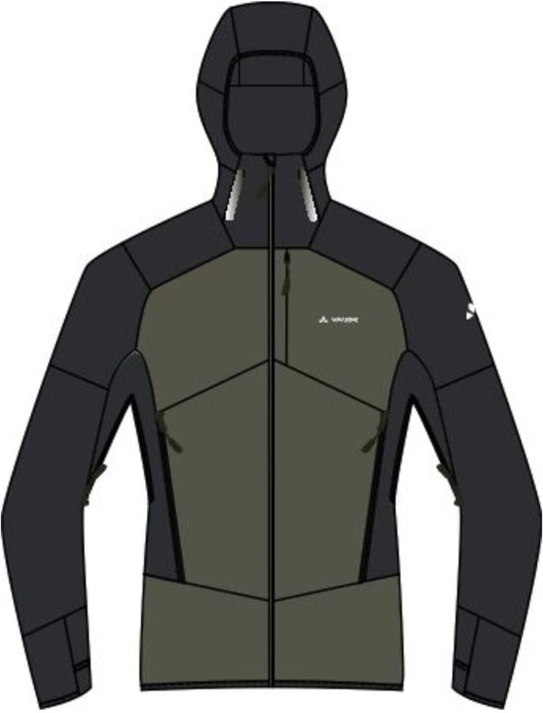 VAUDE Мужская куртка Larice V цвета хаки