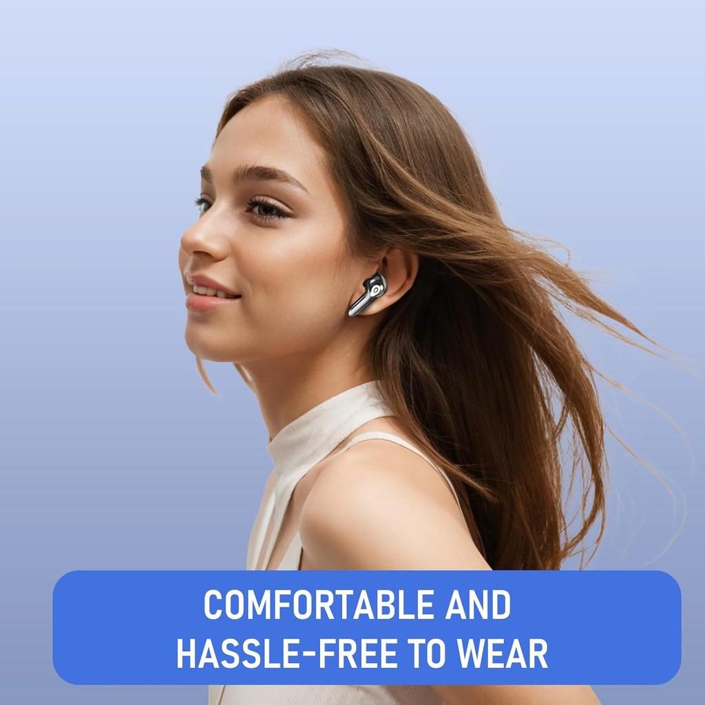 Bluetooth 5.3 Wireless Earbuds New Transparent 2nd Generation Charging Case Earphones Waterproof Sports Music Headphones Noise Canceling HiFi Stereo