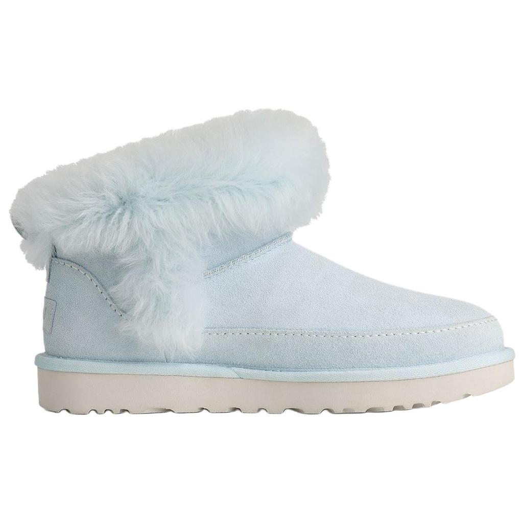 UGG Classic Novelty Sheepskin Warm Simple Comfortable Snow Boots Women Boots Blue 1173832-REF