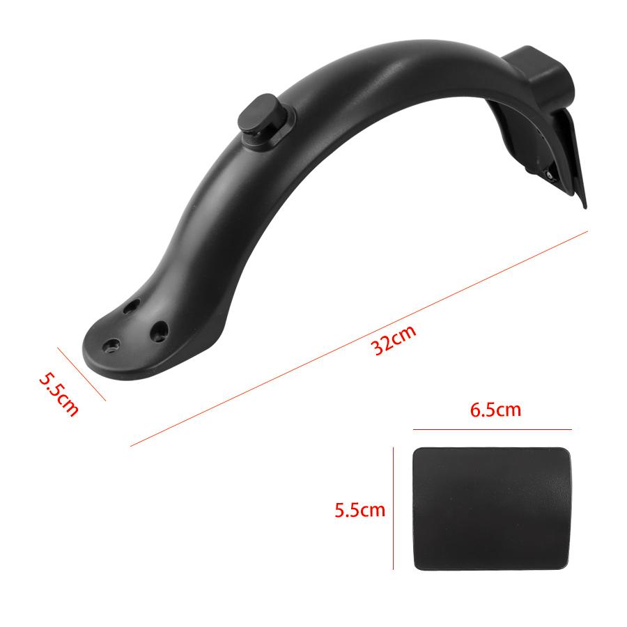 Upgraded Electric Scooter Rear Mudguard Fender Brake Taillight Replacement Accessories Parts for Xiaomi M365 Pro 2 1S Sets