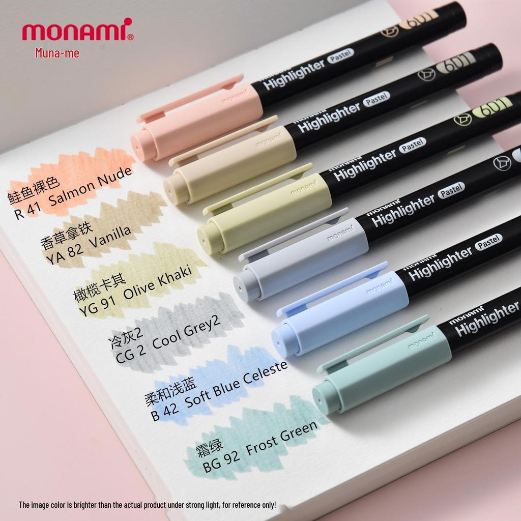 Маркеры-хайлайтеры Morandi - Элегантные новые цвета 601, Идеально для студентов