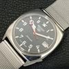 ЯПОНИЯ ВИНТАЖ SEIKO 5 АВТОМАТИЧЕСКИЕ 6118A МУЖСКИЕ ЧАСЫ С ЧЕРНЫМ ЦВЕТОМ ЦИФЕРБЛАТА a701671-5 R206c-a701671