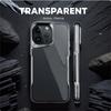 Luxury Electroplated TPU Soft Frame Phone Case For iPhone 11 12 13 14 15 Pro Max Shockproof Shell Acrylic Transparent Back Cover