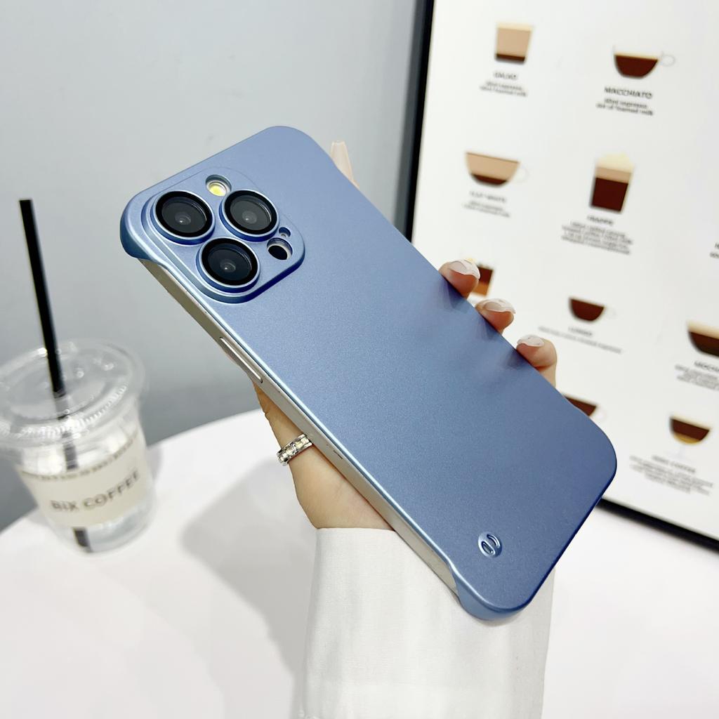 Applicable To IPhone 15 Mobile Phone Case Matte Frameless Apple 16 Promax Protective Case 14/13 Anti-fingerprint