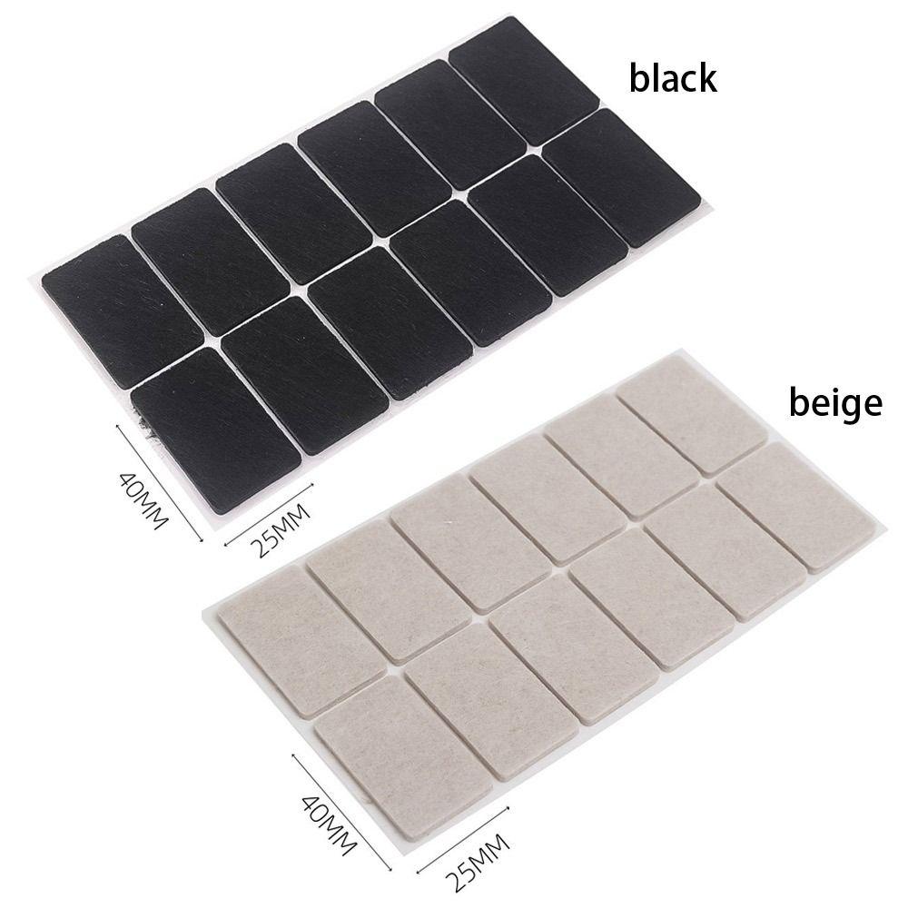 12Pcs/Sheet Table Leg Cover Bumper Pads Home Furniture Accessory Anti Scratch Mat