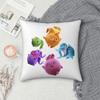 Sunny Bunnies Square Pillowcase Pillow Cover Cushion Throw Pillow For Home Sofa Living Room