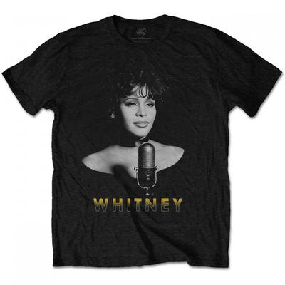 Хлопковая футболка унисекс с фотографией для взрослых Whitney Houston
