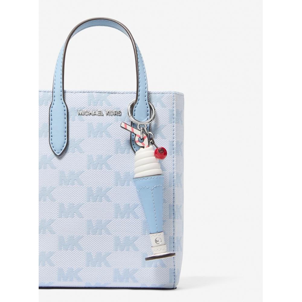 Michael Kors Milkshake Key Fob 35t5sgfk3y1540 Light Sky