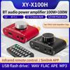 X100H DC9-24V HiFI-уровня Bluetooth 5.1 стерео цифровой усилитель мощности двухъядерный чип TPA3116 100 Вт аудио усилитель плата/адаптер