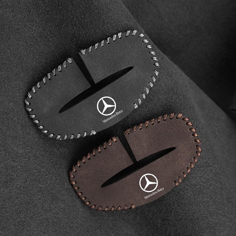 Car Seat Belt Buckle Clip Protector Cover Interior Front Rear Seat For Mercedes Benz AMG W205 W204 W203 W111 W168 W213 W210 W222 YD3