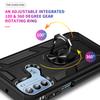 For Motorola Moto G31 4G/G41 4G PC+TPU Armor Defender Phone Case Ring Kickstand Non-slip Protective Cover