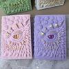 3D Dragon Eye Journal Твердый переплет из смолы Винтажный тисненый Devil Eye Дорожный блокнот Скетчбук Блокнот Дневник Коллекция Любителей Драконов Подарок