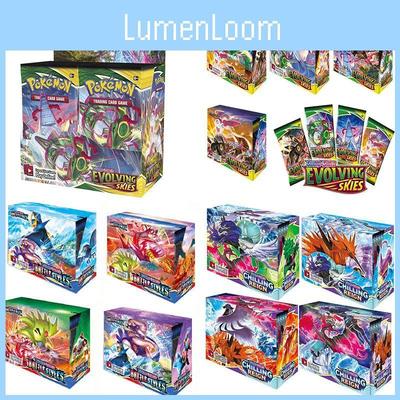 Полная коллекция из 360 карточек Покемон, включая Sword Shield Evolving Skies Shining Fates