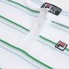 Fila Женский топ-майка Heritage Fresh с полосками и цветовыми блоками, приталенный, F11W638110F-ZA