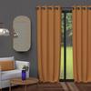 Eyelet Curtain 135X250 Cm BLACKOUT Ochre, by Soleil D'ocre
