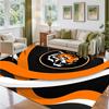 Hull City Football Design Crystal Velvet Rug Soft Decorative Mat for Bedroom Entrance