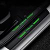 AABHE1 Car Threshold Scuff Plate Carbon Fiber Trunk Sill Protector Sticker For Chevrolet TRACKER Badge Door Welcome Pedal Guards Decals