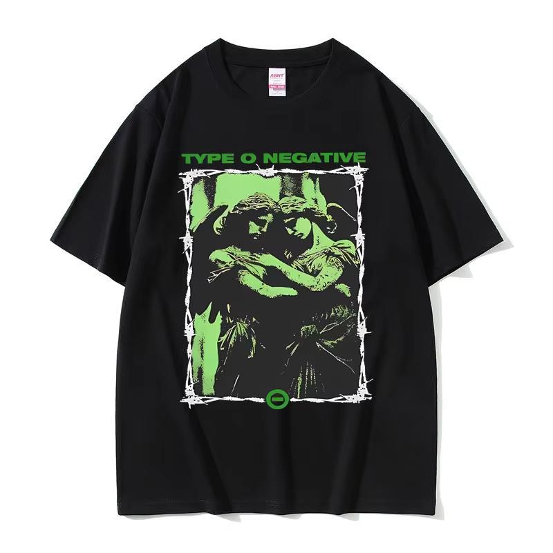 Ограниченный винтажный тип футболки группы Type O Negative, унисекс, женская мода, повседневные, оверсайз, унисекс, ретро, готик, рок, метал