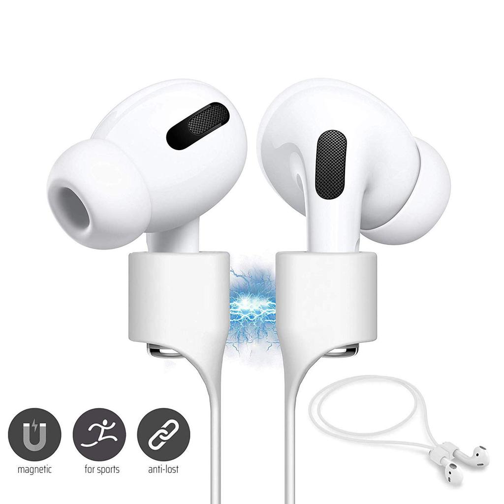 VSuRing AirPods Pro Generation AirPods Ремешок для наушников Магнит Силиконовый шейный ремешок Airpods Защита от падения Защита от потери Удобное хранение Идеально подходит для