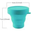 Collapsible Silicone Cup Foldable Sterilizing Cup For Menstrual Cups And Storing