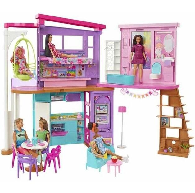 Кукольный домик Barbie Malibu House Отпускной домик HCD50