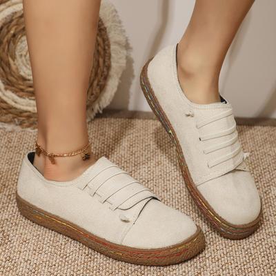 Весенне-летние женские повседневные туфли на плоской подошве с одной педалью, нескользящие и износостойкие