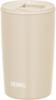 Thermos Vacuum Insulated Tumbler with Lid Dishwasher Safe 400ml Beige BE JDP-401