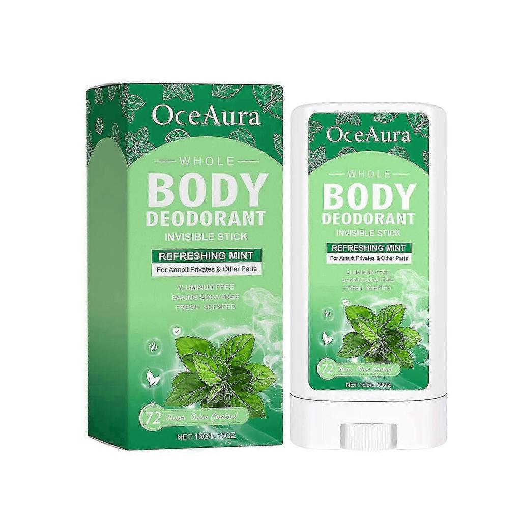 OceAura Mint Deodorant Stick - Neutralises Odour & Keeps Skin Fresh All Day - Bodycare Essential