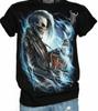 Hd Rock Chang Original Rock Skeleton On Fire Glow In The Dark Unisex T-Shirt