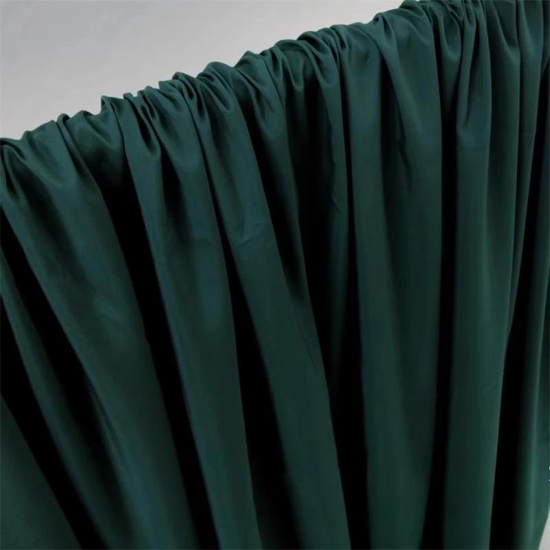 Однотонная красная бордовая ржавая шифоновая ткань драпировка жоржет для платья юбки рубашки украшения платья ручная работа DIY материал для одежды