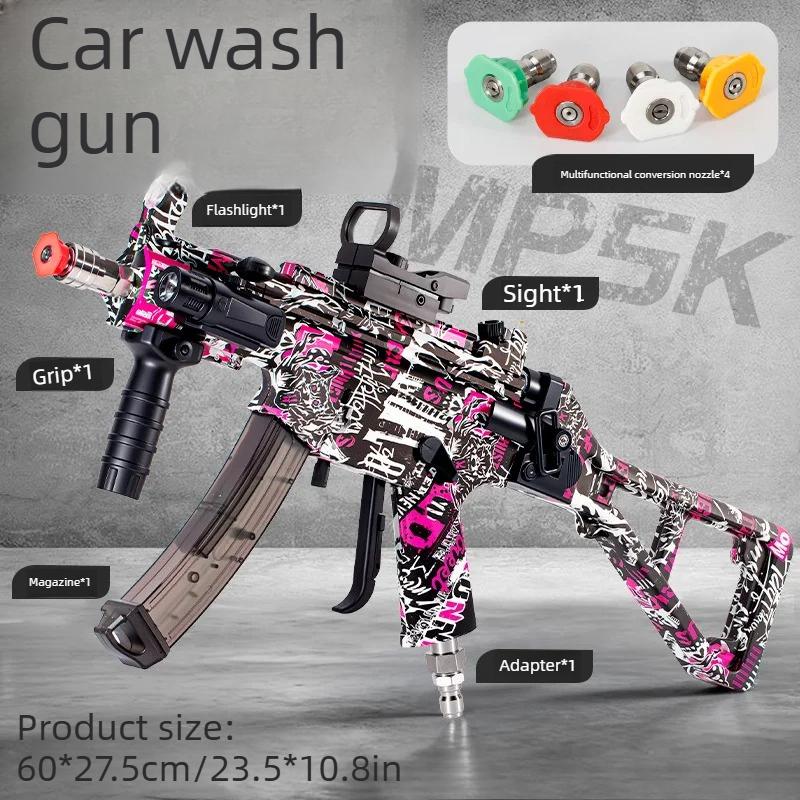 High Pressure Power Washer Gun for Car Wash Quick Connect Plug for Foam Cannon & Garden Hose, Professional Car Cleaning Tool