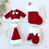 New Christmas clothes, socks, Christmas hat pendant, Christmas tree ornament, window pendant.
