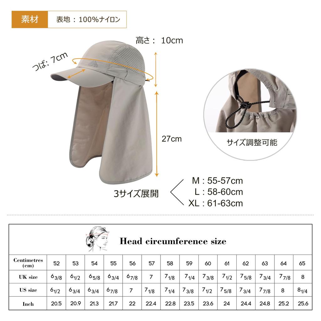 Солнцезащитная шляпа большого размера с УФ-защитой, съемной защитой шеи, спортивная, для улицы, бейсболка, дышащая сетка [TOP-EX], защита, накидка, шляпа, унисекс, кепка, весна, лето, осень,