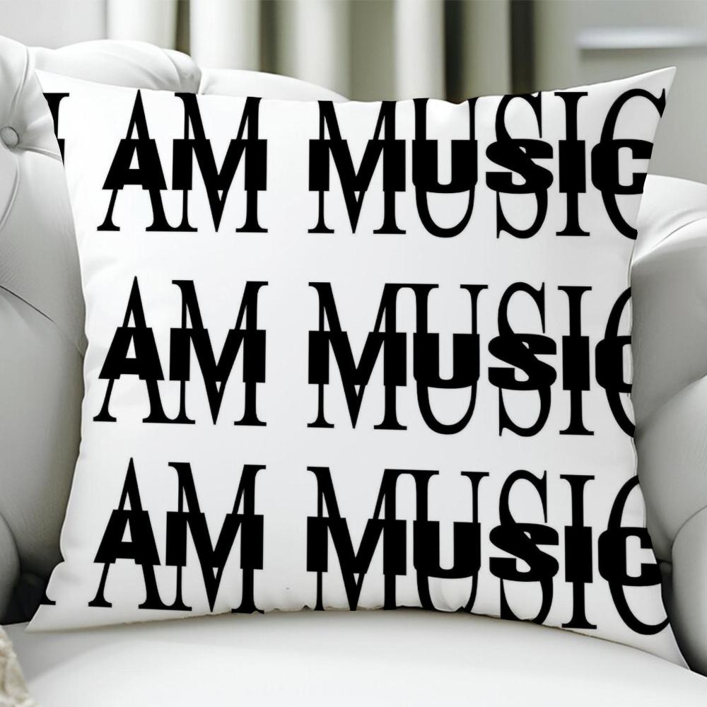 Playboi Carti I Am Music Rap cushion cover Birthday Anniversary Gift Double Sided Printed Zipper Cushion Cover Soft Skin Bedding