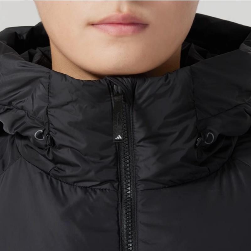 adidas LONG DOWN JKT Asia Sizing 'Black' Men's JG3840