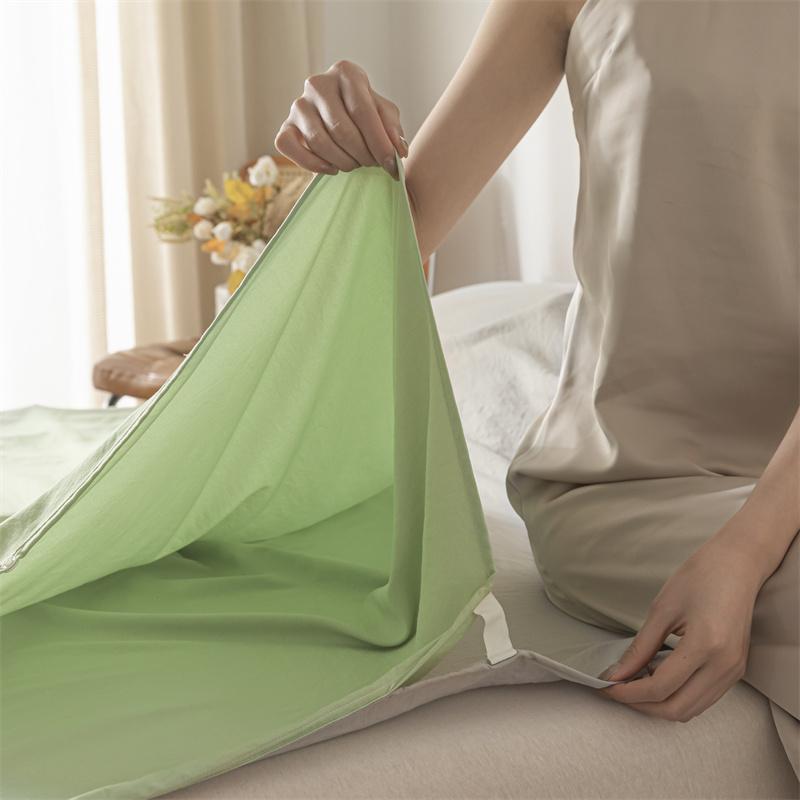 Легкий мытый хлопковый спальный мешок класса А, мягкий портативный дорожный спальный мешок для взрослых, грязеотталкивающая простыня для путешествий, отеля