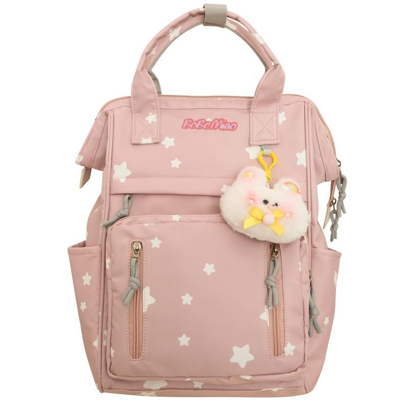 School Bag Female Korean Version Ulzzang Campus Small Fresh Versatile Casual Large Capacity Student School Bag Cute Backpack