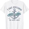 Lake Ontario Funny Vintage Lake Ontario Est 1615 T-ShirtQ
