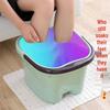 Глубокая водонепроницаемая массажная ванночка для ног - Высокая до колена, Пластиковый таз для домашнего использования и общежития