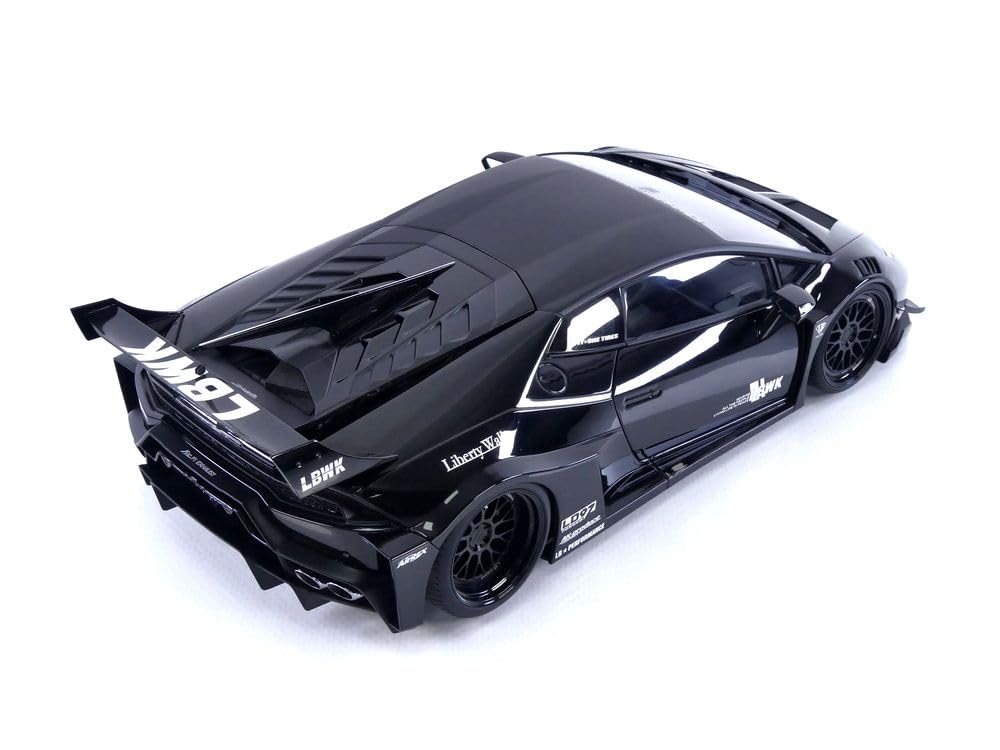 AUTOart Liberty Walk Works Lamborghini Huracan GT Black Finished Product 1/18 LB-Silhouette