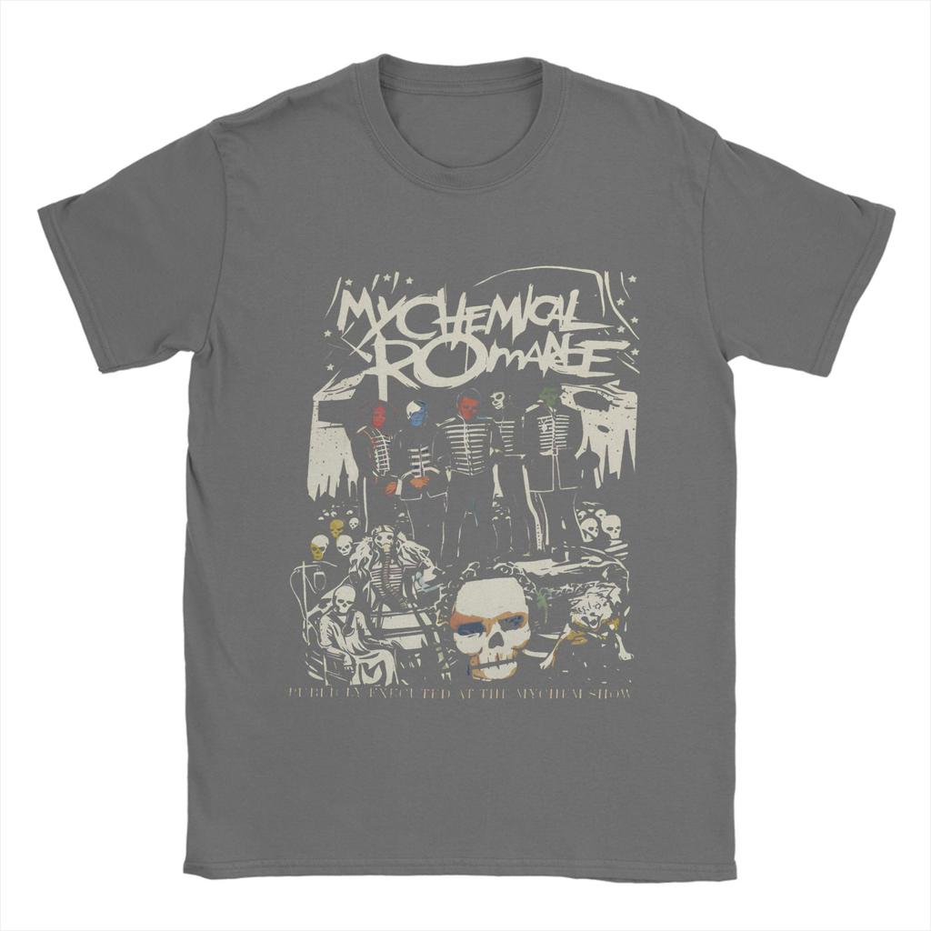 My Chemical Romances T-Shirt Men Vintage Cotton Tee Shirt O Neck Short Sleeve T Shirts Gift Idea Tops