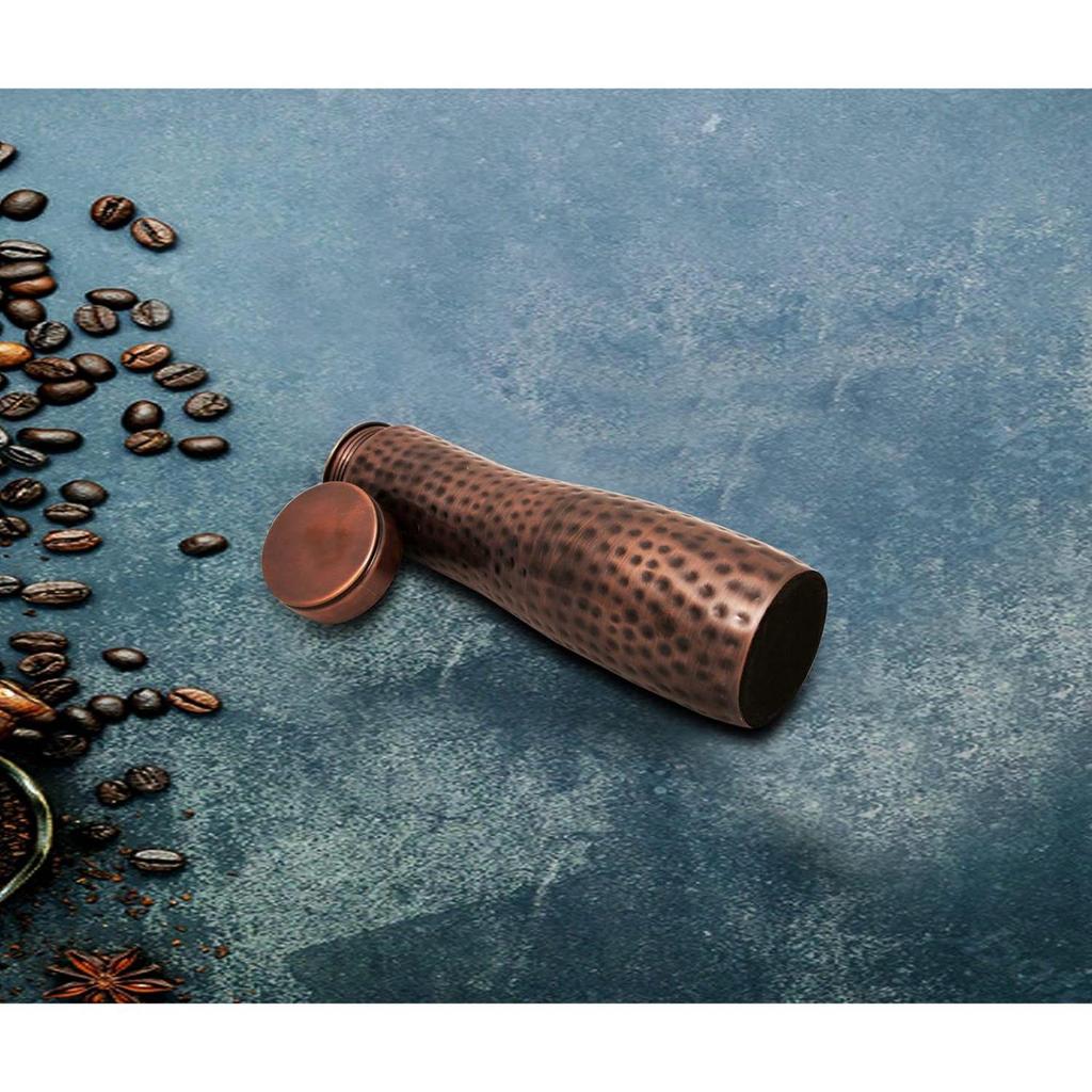 Apsara Hammered Copper Jointless Bottle