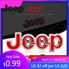 For Jeep 1Pcs Car Badge  Auto Trunk Metal s For Jeep Renegade Compass Grand Cherokee Wrangler Patriot Rubicon