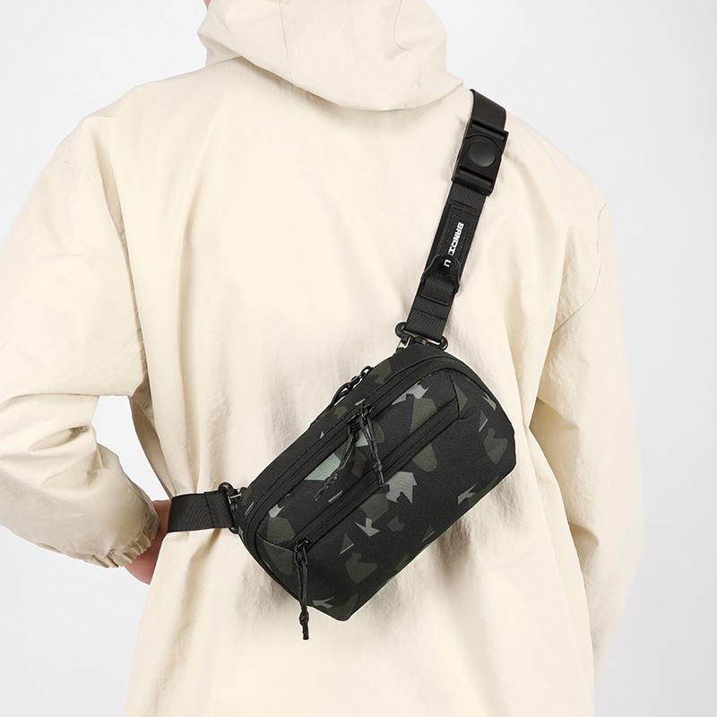 Сумка на грудь мужская сумка через плечо поясная сумка нейлоновая сумка через плечо