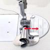 5/6/8Pcs Sewing Rolled Hem Foot Stainless Steel Sewing Machine Rolled Hemming Presser Foot for Household Sewing Shop