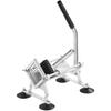 Commercial Vegetable Slicer, 3/8 inch Fruit Slicer, Stainless Steel and Aluminum Alloy Vegetable Cutter Slicer Machine, Manual Slicer with Non-slip