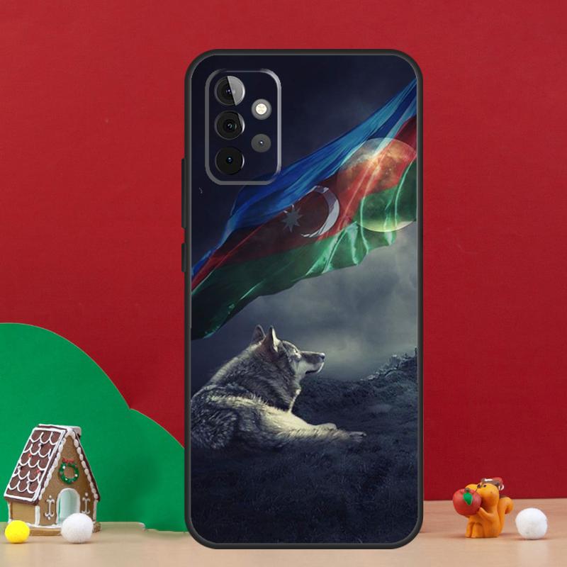 Чехол-флаг Азербайджана Buta для Samsung Galaxy A36 A56 A06 A13 A53 A32 A12 A22 A52 A35 A17 A16 A55 A15 A54 A34 A14