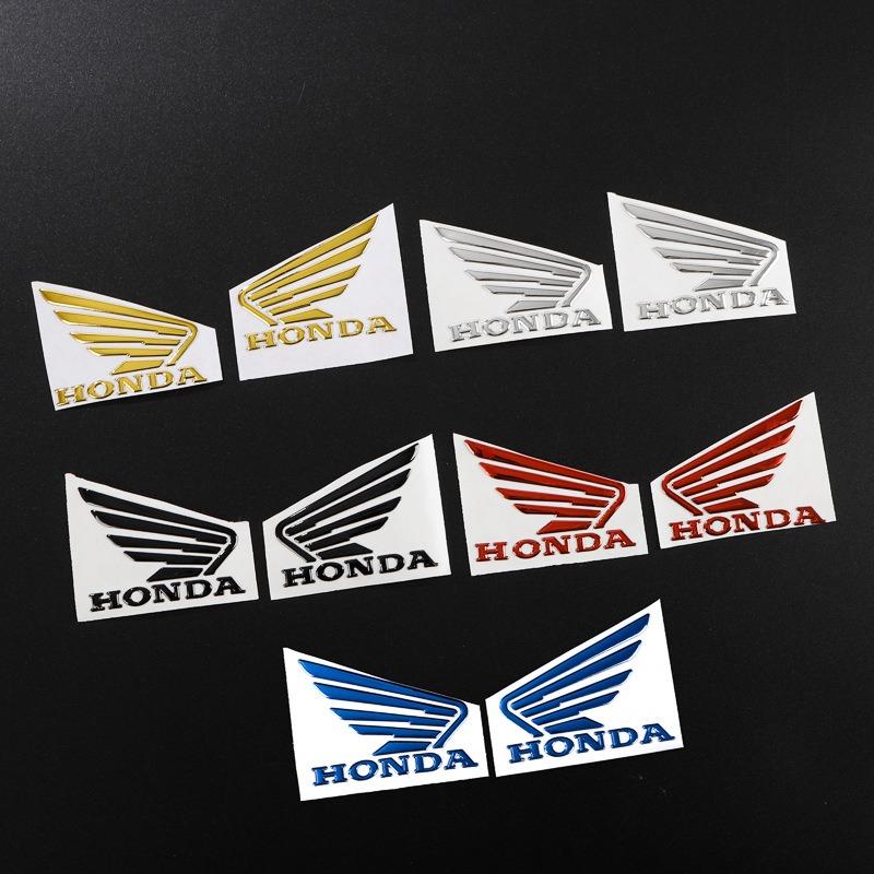 3D Metal Motorcycle Styling Creative Stickers Waterproof Decals For Honda Civic FIT Accord Prelude CRV 5th City CRZ CRX Jazz HRV