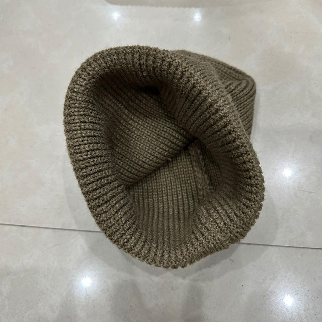 Веселая шапка-череп Вязаная шапка с декоративными очками Шапка-пуловер Унисекс Шапка-череп 2000-е для активного отдыха