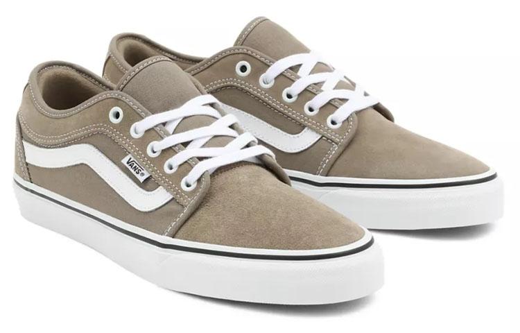 Vans Унисекс кроссовки Chukka Low с боковой полосой Хаки VN0A5KQZ84M